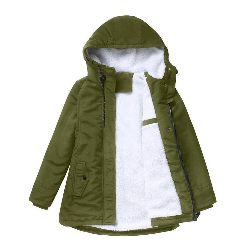 Perrine | Manteau d'Hiver Matelassé à Capuche
