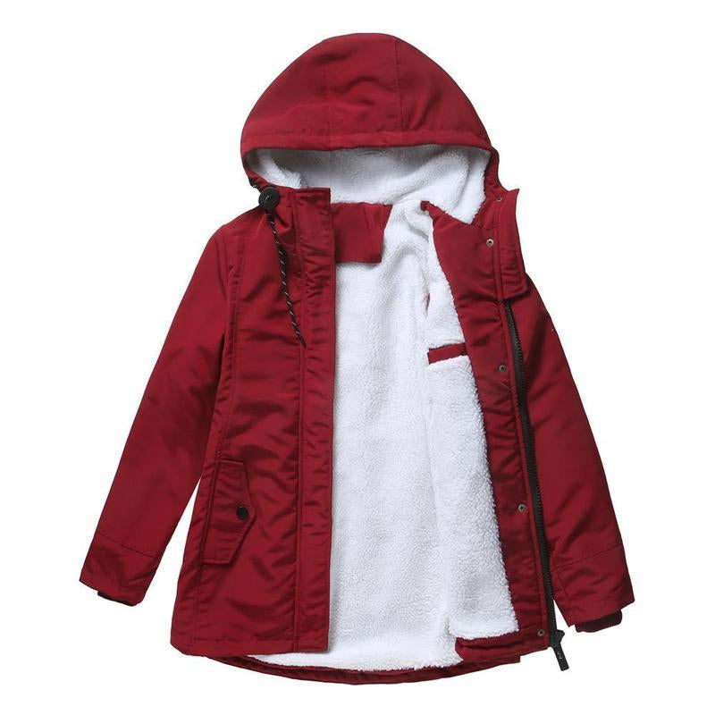 Perrine | Manteau d'Hiver Matelassé à Capuche