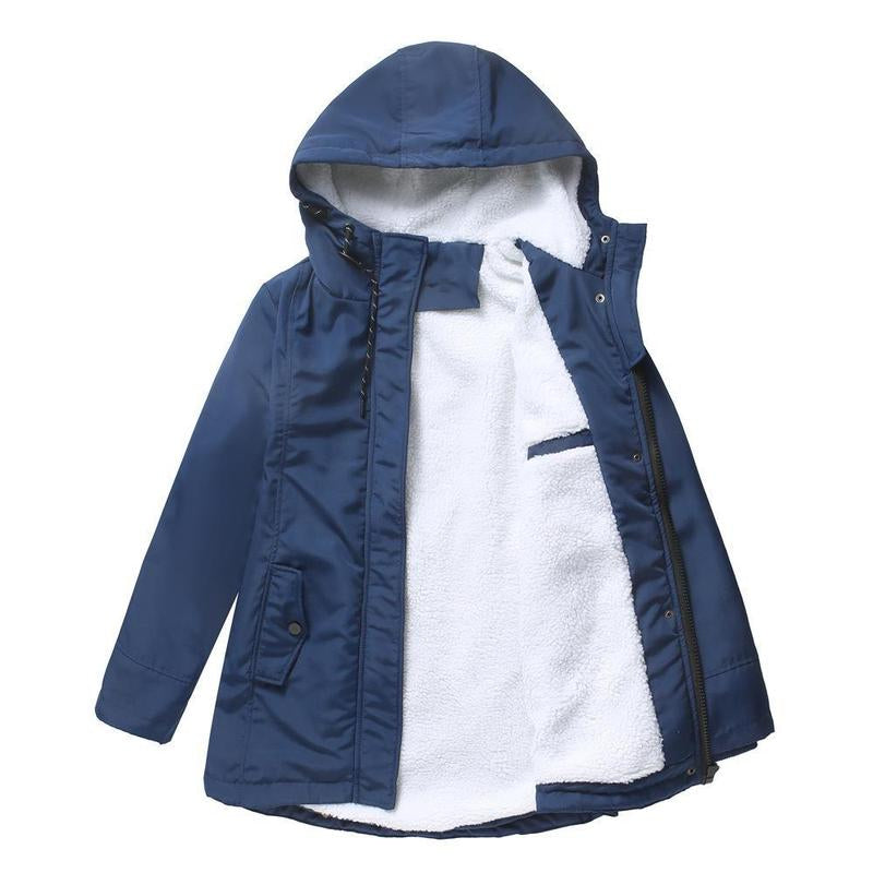 Perrine | Manteau d'Hiver Matelassé à Capuche
