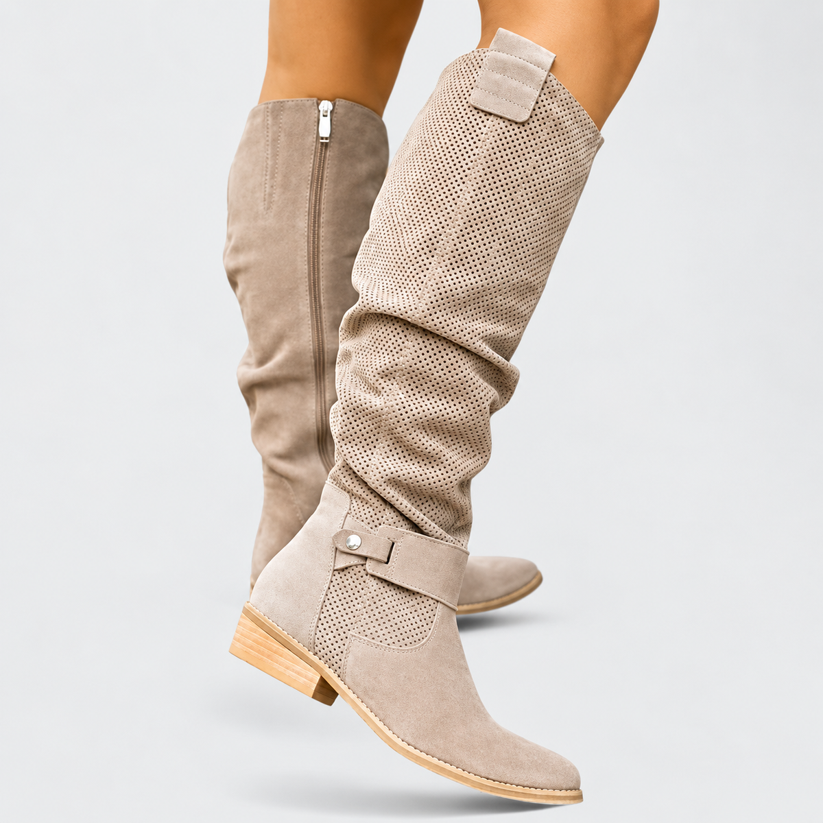 Gabrielle – Bottines Western Rembourrées