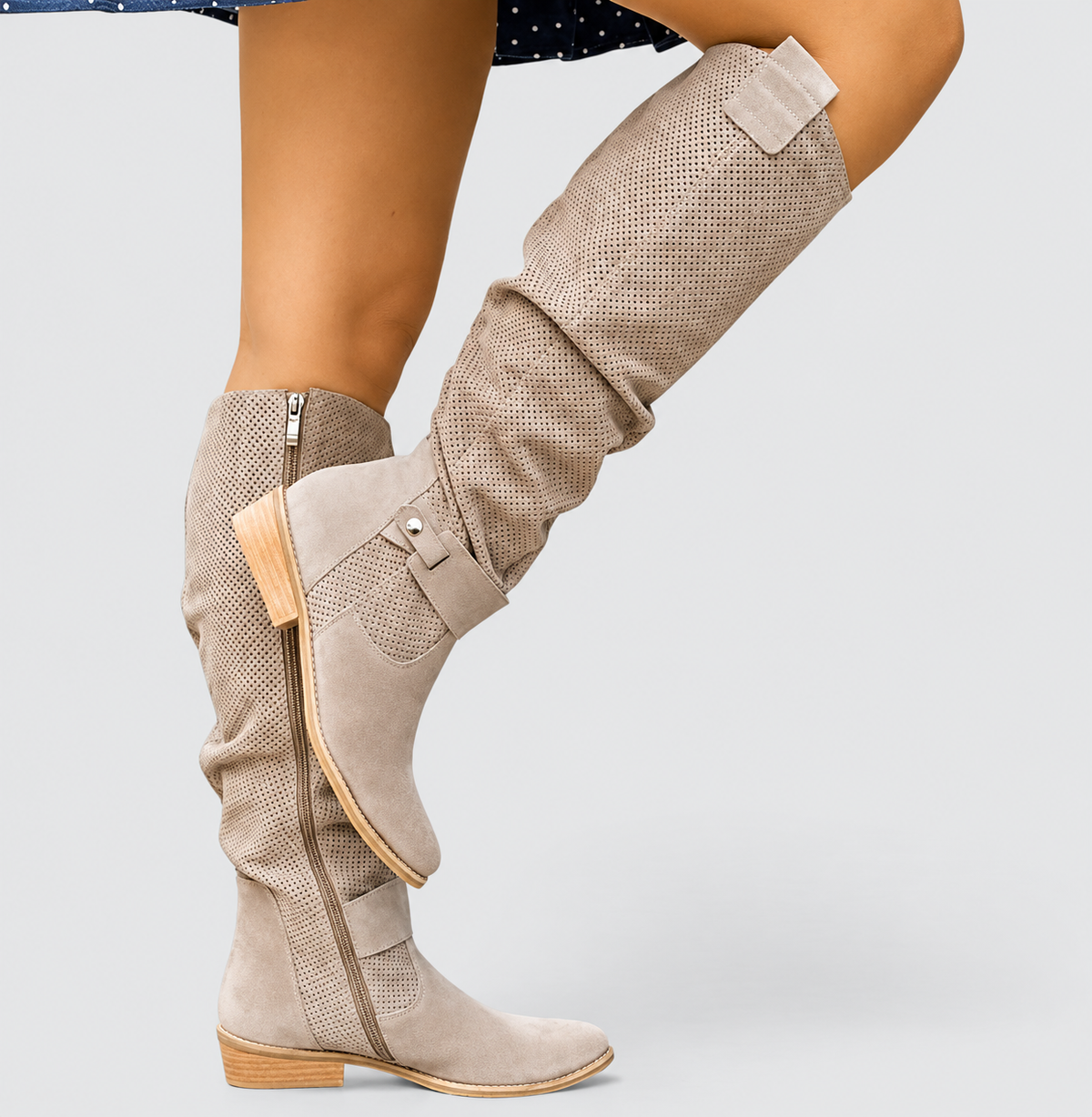 Gabrielle – Bottines Western Rembourrées