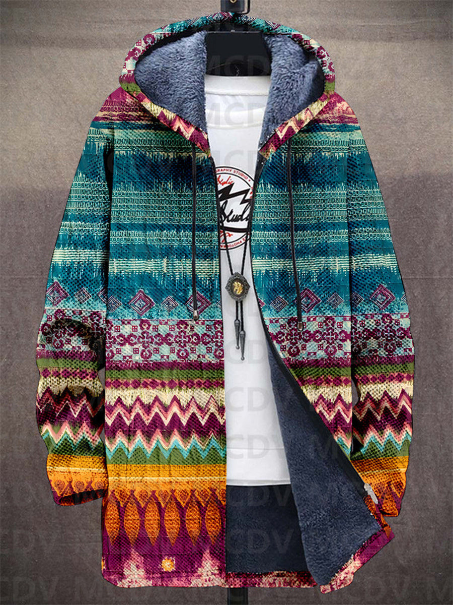 Vivica | Sweat à capuche zippé de luxe à inspiration artistique