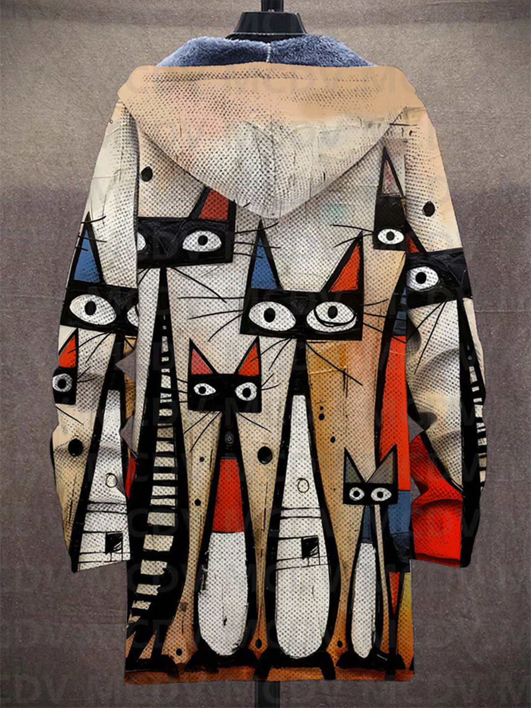 Margaret | Sweat à capuche zippé de luxe à inspiration artistique