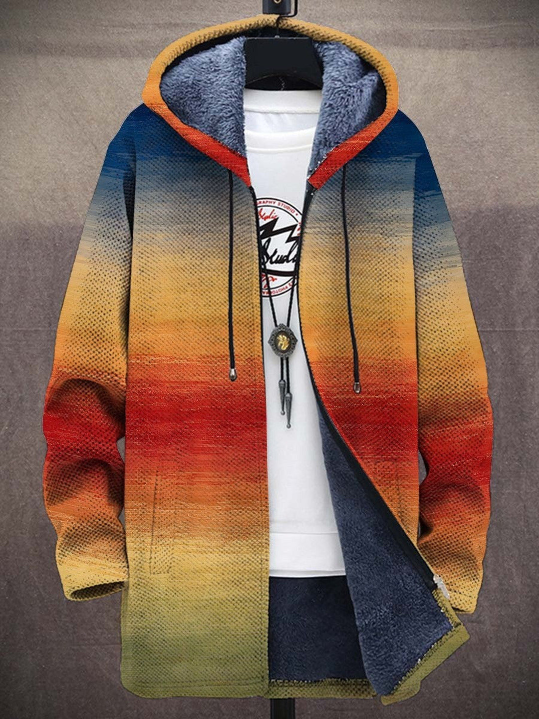Beatrix | Sweat à capuche zippé de luxe à inspiration artistique