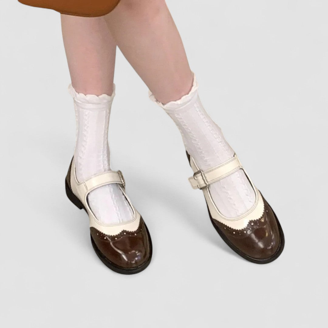 Joséphine - Chaussure en cuir coquette