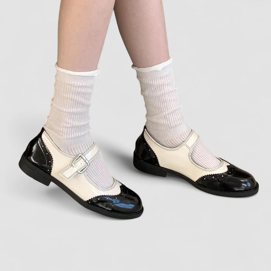 Joséphine - Chaussure en cuir coquette