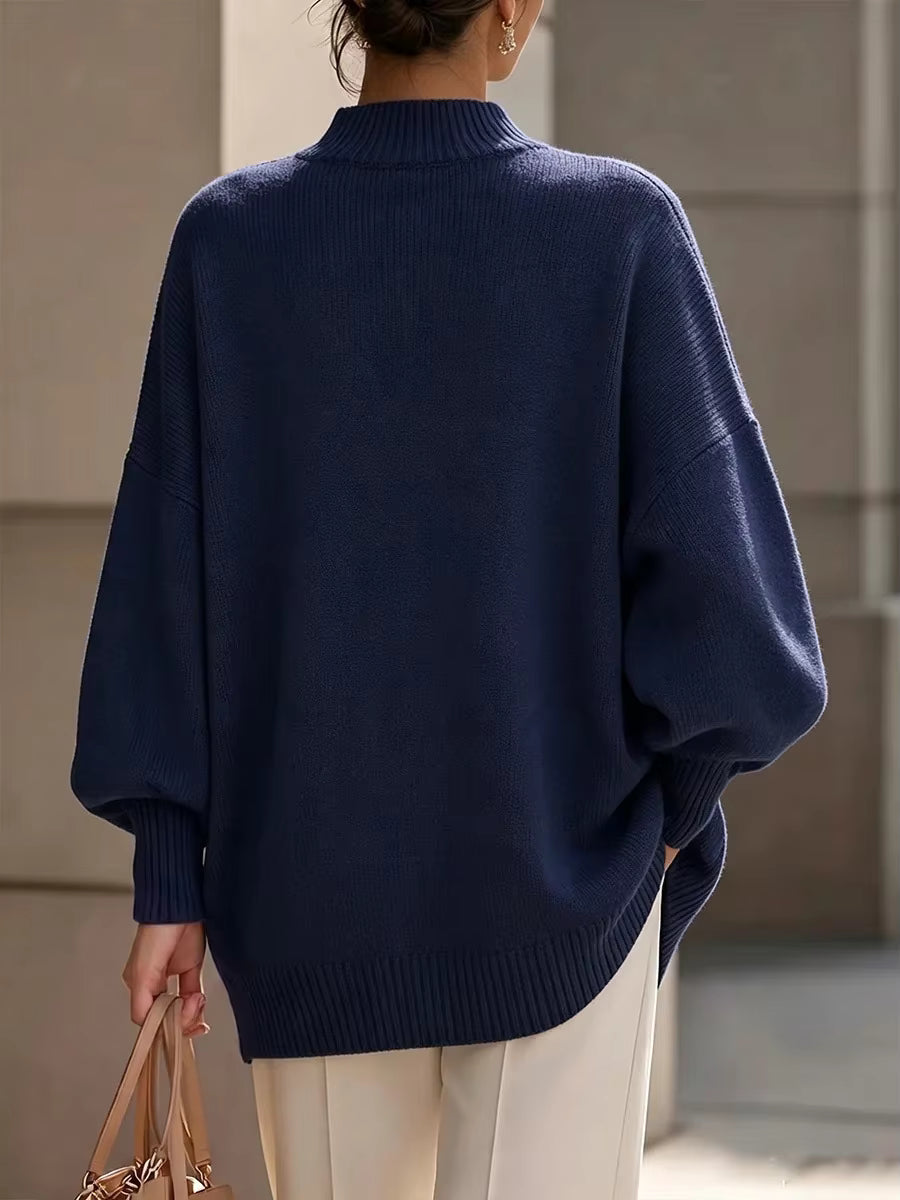 Colette – Pull en Maille à Détails Boutonnés