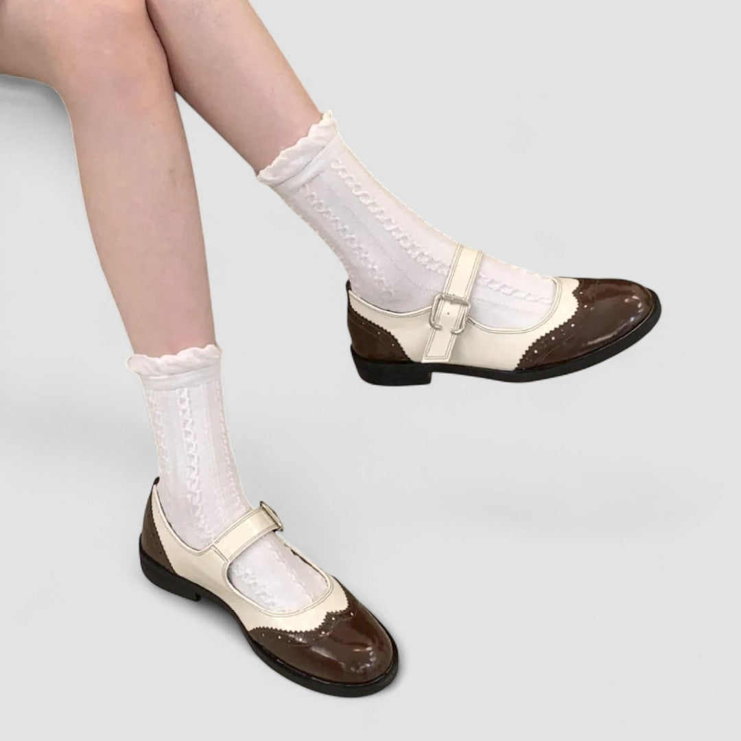 Joséphine - Chaussure en cuir coquette
