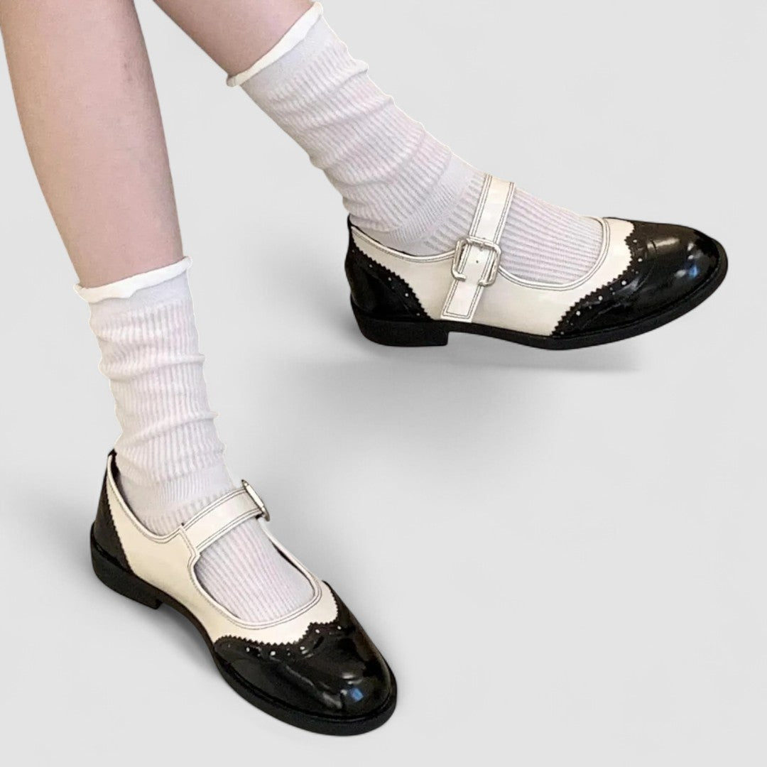 Joséphine - Chaussure en cuir coquette