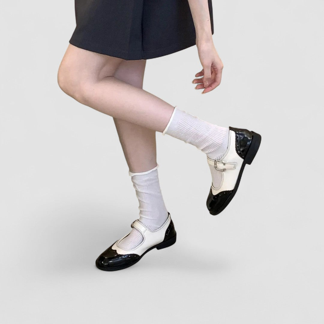 Joséphine - Chaussure en cuir coquette
