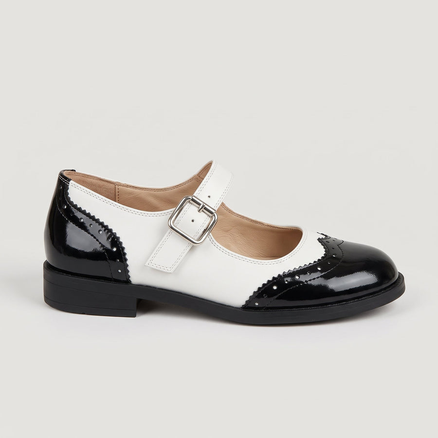 Joséphine - Chaussure en cuir coquette