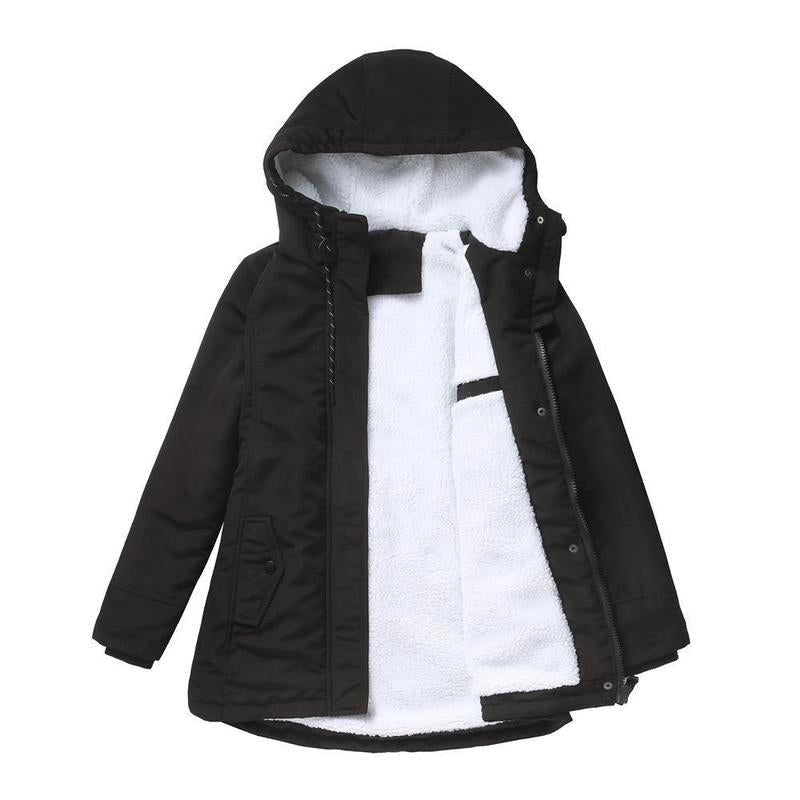 Perrine | Manteau d'Hiver Matelassé à Capuche