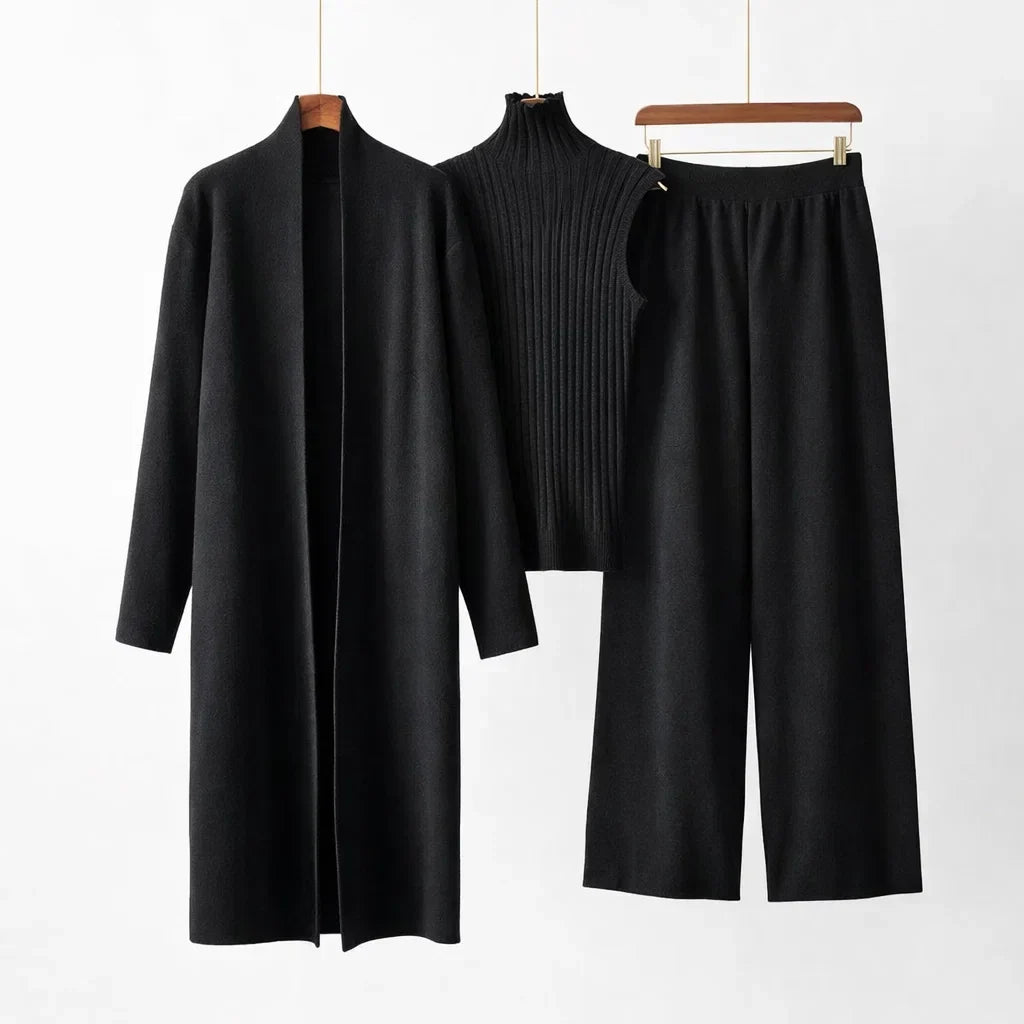 Marcelline Cashmere Signature Knit Set